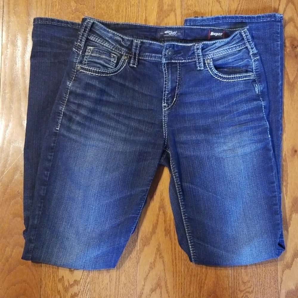Silver suki high boot 30/33